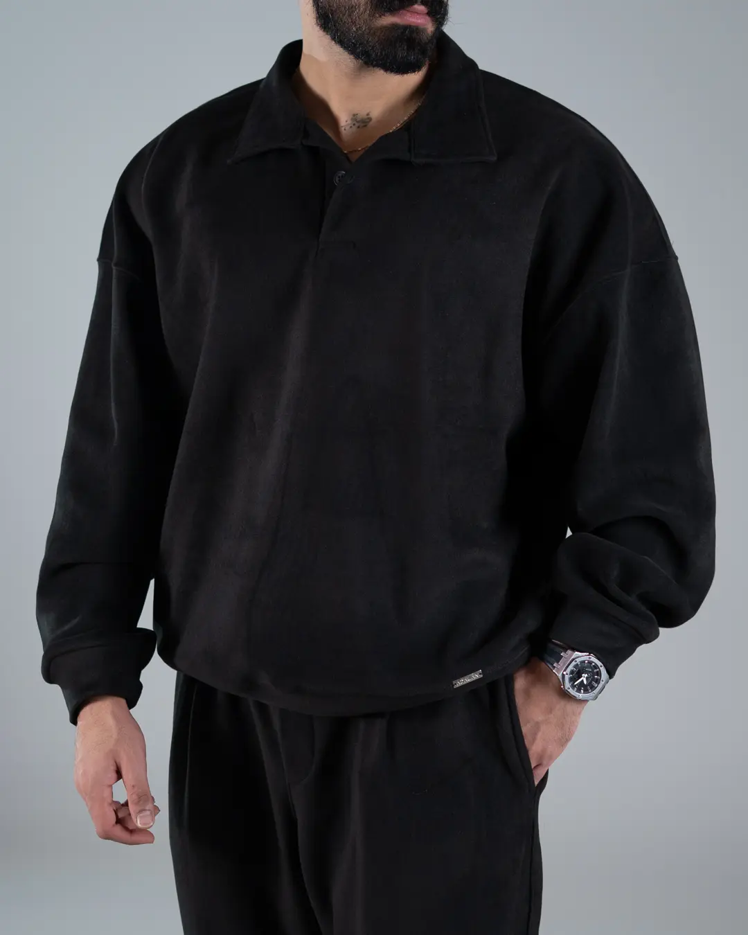 ست پلوشرت و شلوار مکویین-کد5502
